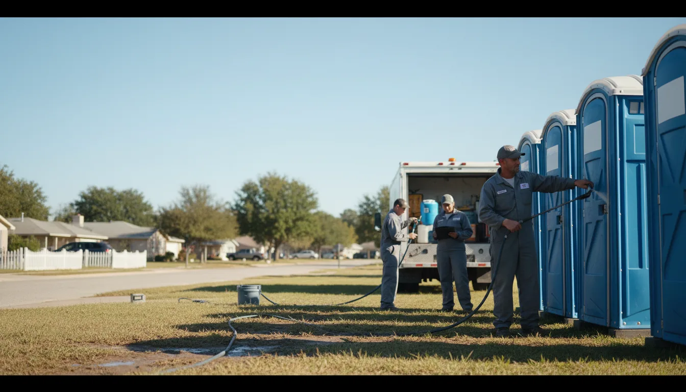 Long-Term Portable Toilet Rental in Nevada, OH near me